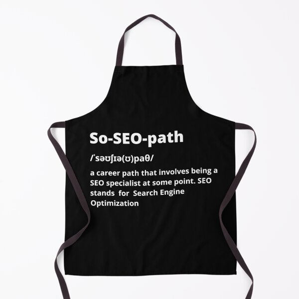 Item preview, So-SEO-Path definition white text designed and sold by just-doing-it.