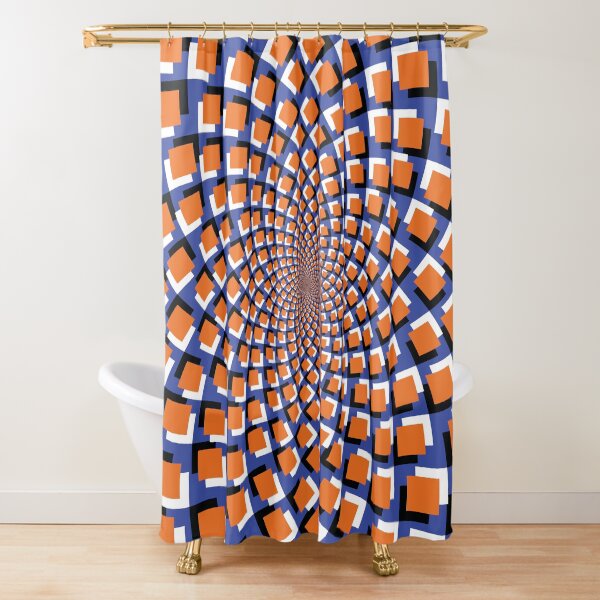 Optical illusion 4 Shower Curtain