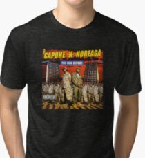 Capone and Noreaga The War Report Cover Art Supreme Tri-blend T-Shirt