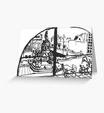 River Liffey - Ireland Greeting Card