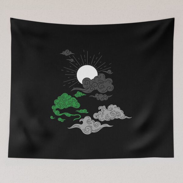 Item preview, Sun and Clouds Demi Romantic. Demiromantic Pride designed and sold by Subtle Pride Shop.