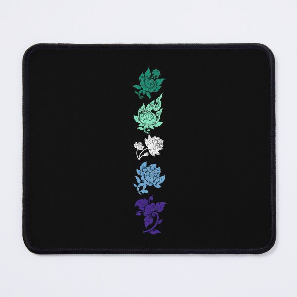 Item preview, Asian Flower Art Vincian mlm. Gay Male Pride designed and sold by Subtle Pride Shop.