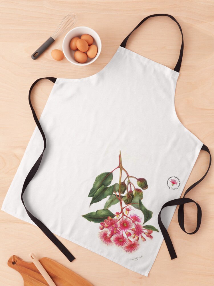 Thumbnail 1 of 6, Apron, Eucalyptus Flower - AAFBG designed and sold by AAFBG.