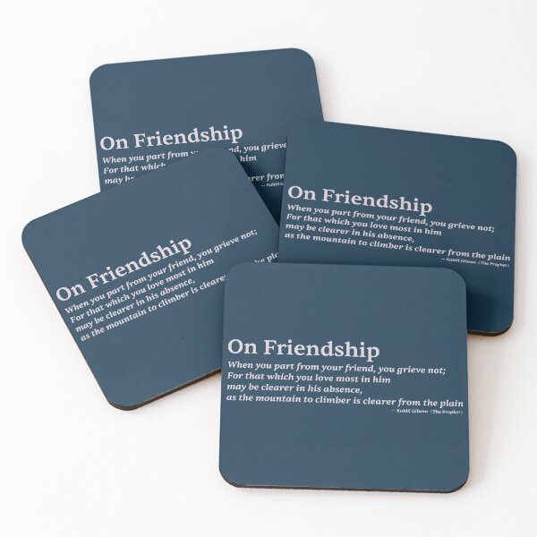 Item preview, On Friendship - From The Prophet by Kahlil Gibran designed and sold by CarlottaLai.