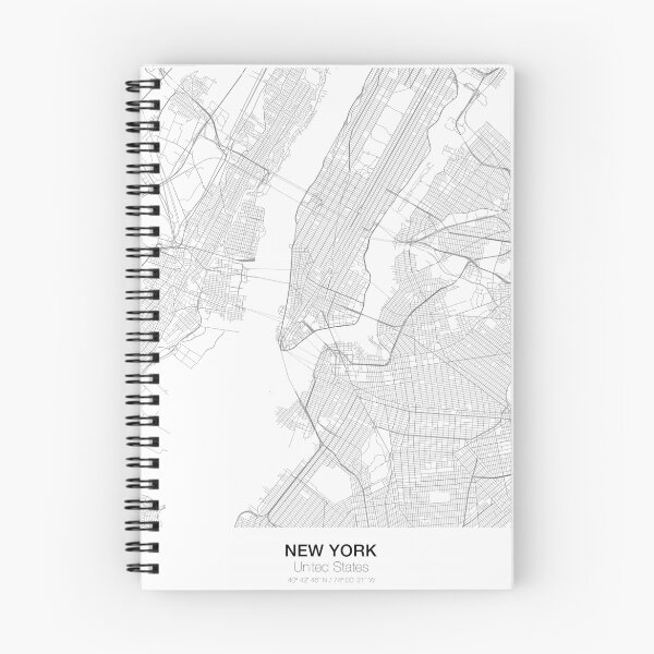 Item preview, New York Minimalist Map designed and sold by resfeber.