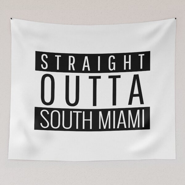 Item preview, Straight Outta South Miami Florida  designed and sold by Teelogic.