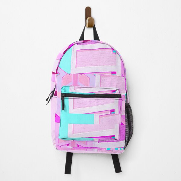 Item preview, Apartment Building Trippy Vaporwave Glitch Art designed and sold by glitchhub.