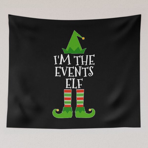 Item preview, I'm The Events Elf Matching Family Group Christmas design designed and sold by TopRatedDesigns.