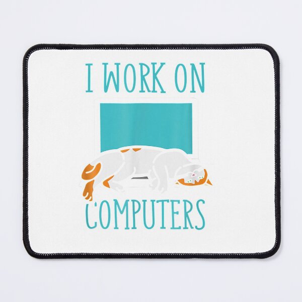 Item preview, Funny Cats and Computers Laptop for pet lovers T-Shirt designed and sold by FoltaBarbara.