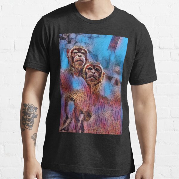 Baby Affe Äffchen mit Grinsen Regenwald Sweatshirt witziges Urwald Baby Affe Äffchen mit Grinsen Regenwald Sweatshirt witziges Urwald