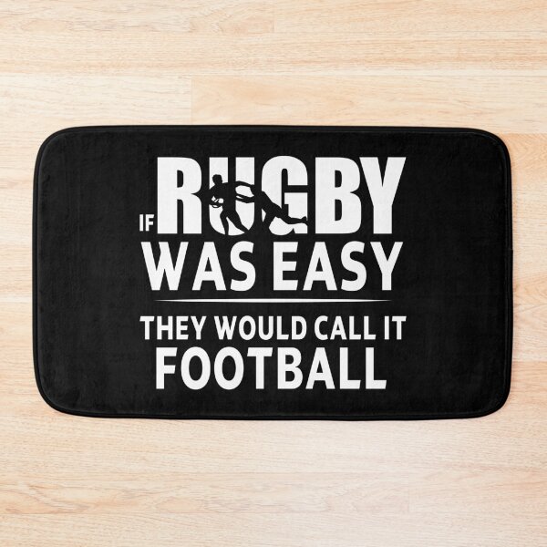 Item preview, funny rugby gift if rugby was easy they would call it football gift sarcastic offended saying Birthday Meme Girlfriend boyfriend designed and sold by joygift369.