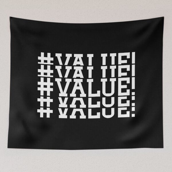 Item preview, Excel VALUE Error designed and sold by allysmar.