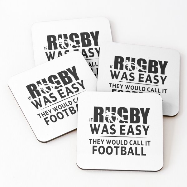 Item preview, funny rugby gift if rugby was easy they would call it football gift sarcastic offended saying Birthday Meme Girlfriend boyfriend designed and sold by joygift369.