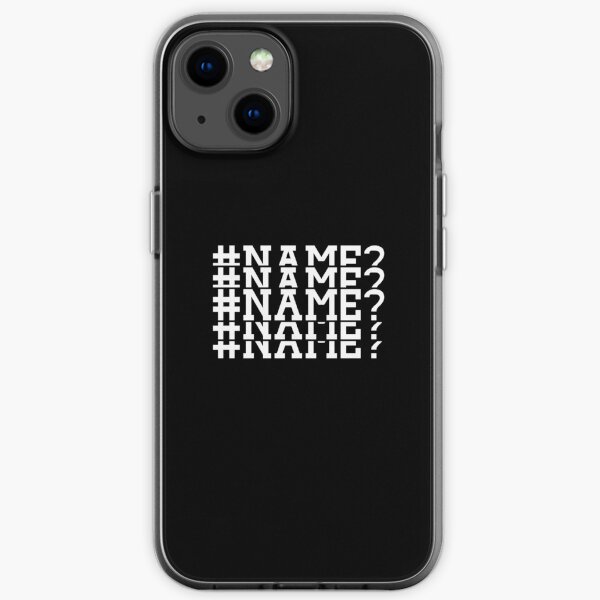 Error de NOMBRE de Excel Funda blanda para iPhone