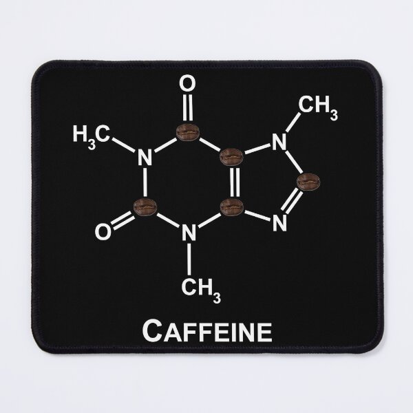 Item preview, Caffeine Molecule designed and sold by Ragulee.