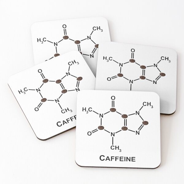 Item preview, Caffeine Molecule designed and sold by Ragulee.