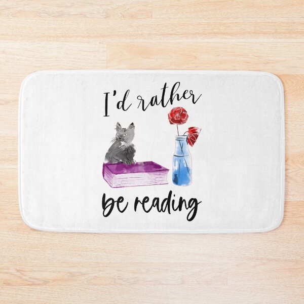 Item preview, I'd rather be reading books Design designed and sold by NataPrando.