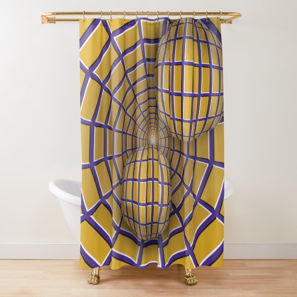Optical illusion 6 Shower Curtain