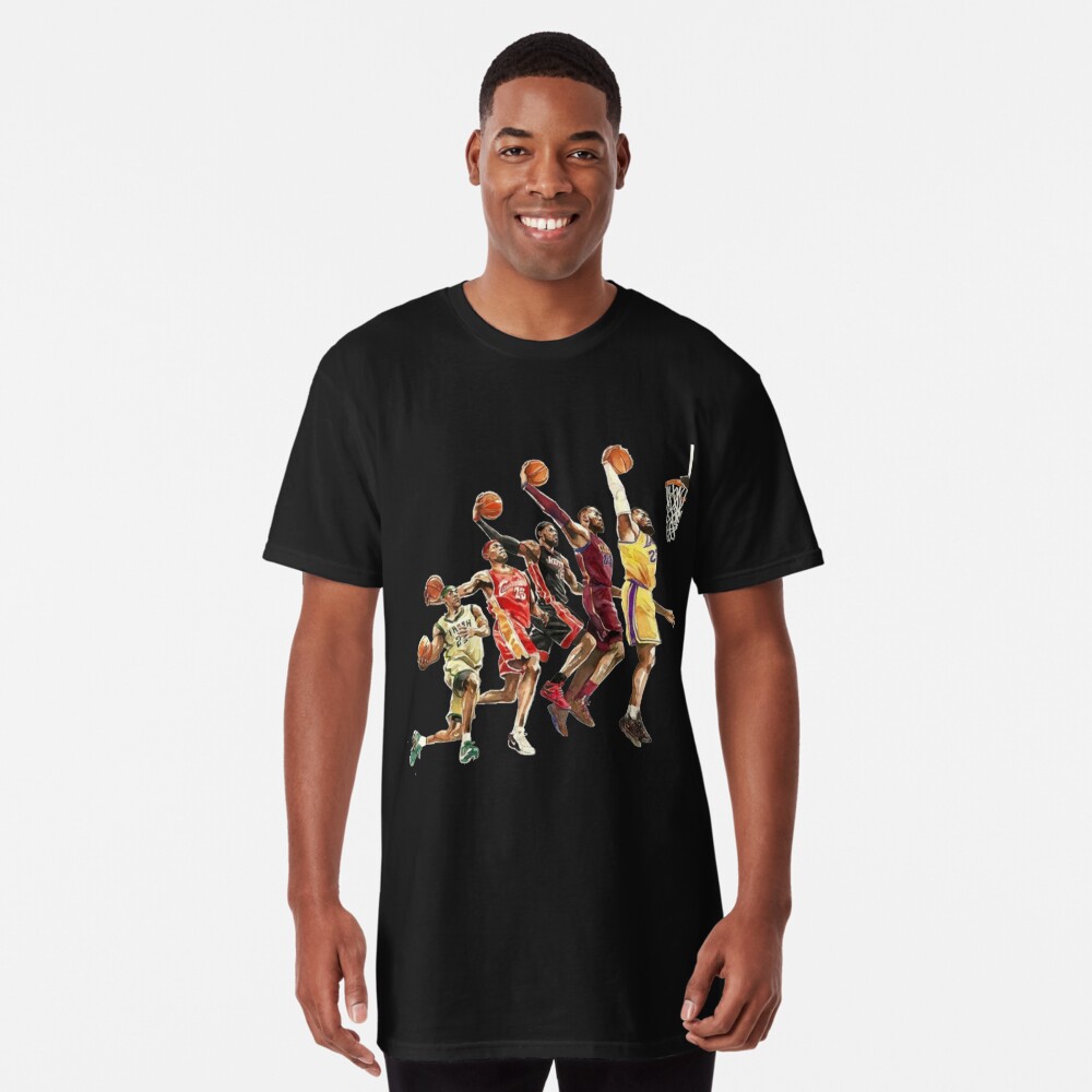 The Evolution of Lebron James NBA Los Angeles Lakers T-Shirt – Teepital –  Everyday New Aesthetic Designs