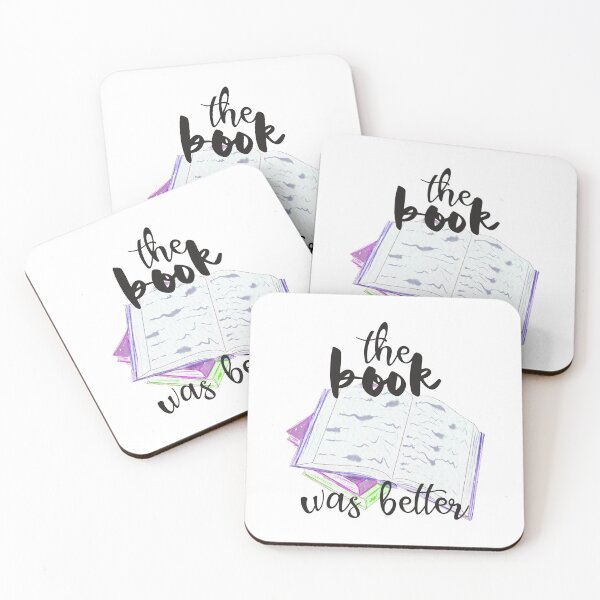 Item preview, The book was better Design designed and sold by NataPrando.
