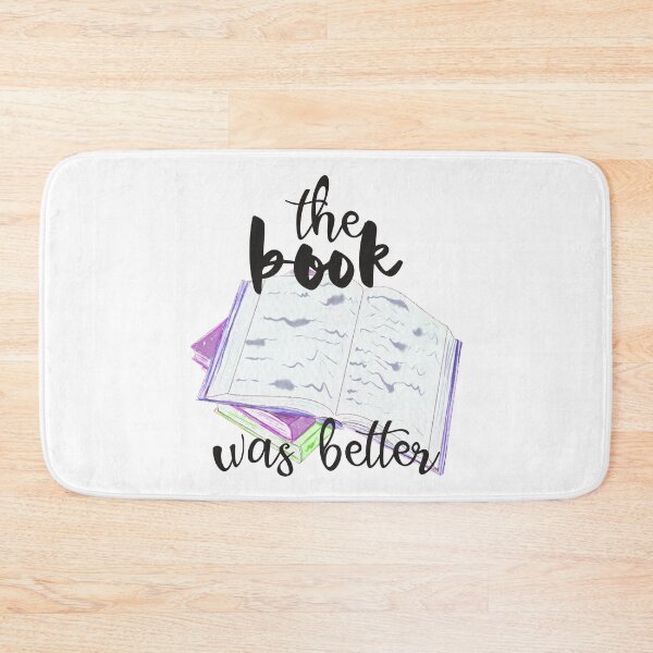 Item preview, The book was better Design designed and sold by NataPrando.