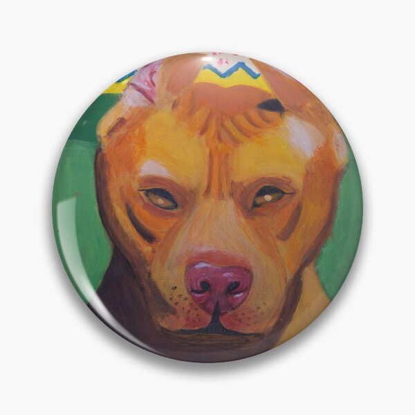 Item preview, Red nosed American Bully dog designed and sold by Rebekah Gavra.