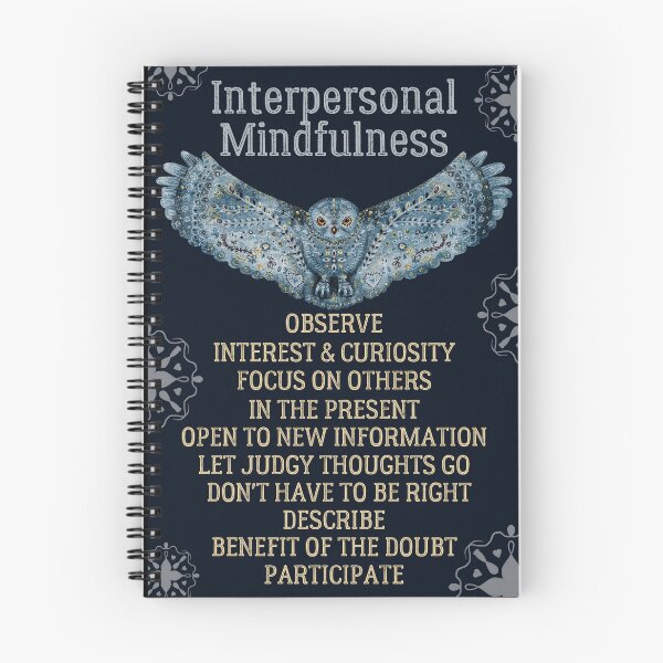 Item preview, Interpersonal Effectiveness: Mindfulness of others prompts. Friendships last longer when we are mindful. designed and sold by Orianah.