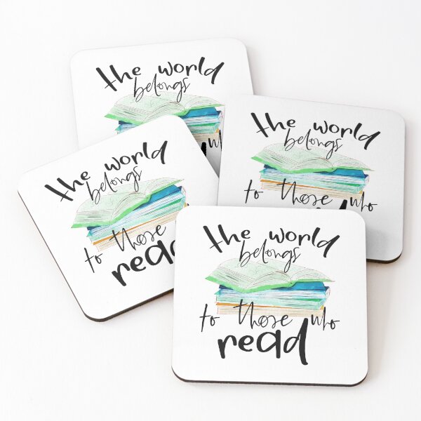 Item preview, The world belongs to those who read Design designed and sold by NataPrando.