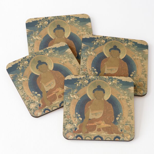 Item preview, Buddha Shakyamuni with disciples designed and sold by lilach-e.