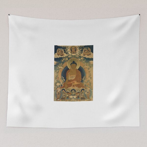 Item preview, Buddha Shakyamuni with disciples designed and sold by lilach-e.