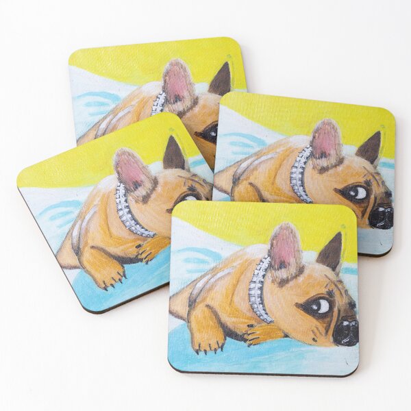 Item preview, Puppy French bull-dog designed and sold by Rebekah Gavra.