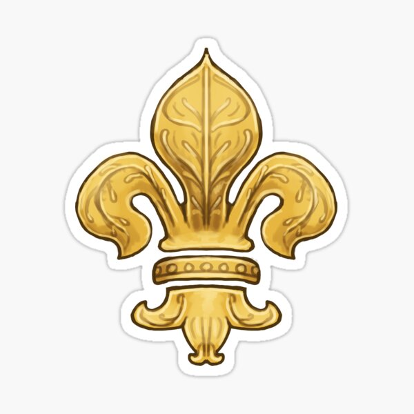 Item preview, Copy of Royal Fleur de Lys Black designed and sold by SimonBauwelinck.