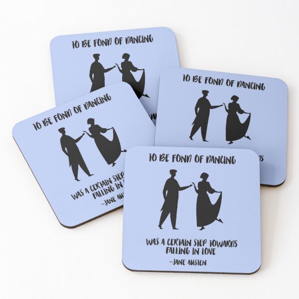 Item preview, To Be Fond of Dancing Was a Certain Step Towards Falling in Love designed and sold by amourdesigns.