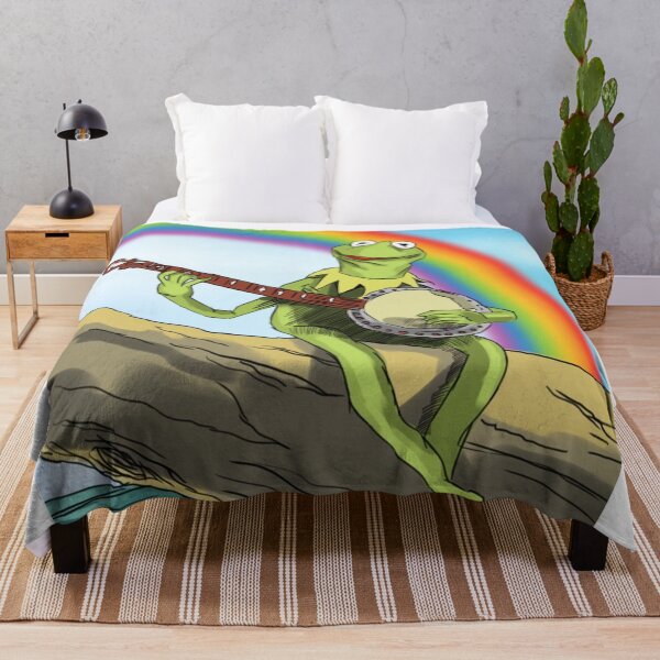 Vista previa del artículo con la obra «Los Muppets Rainbow Kermit 2», diseñado y vendido por SohaniAlfonso.
