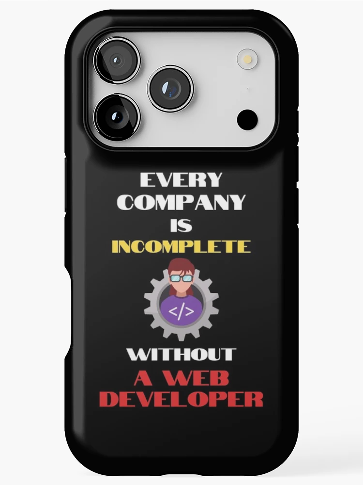 Thumbnail 1 of 4, iPhone Case, Web Developer Community designed and sold by theredsharp.