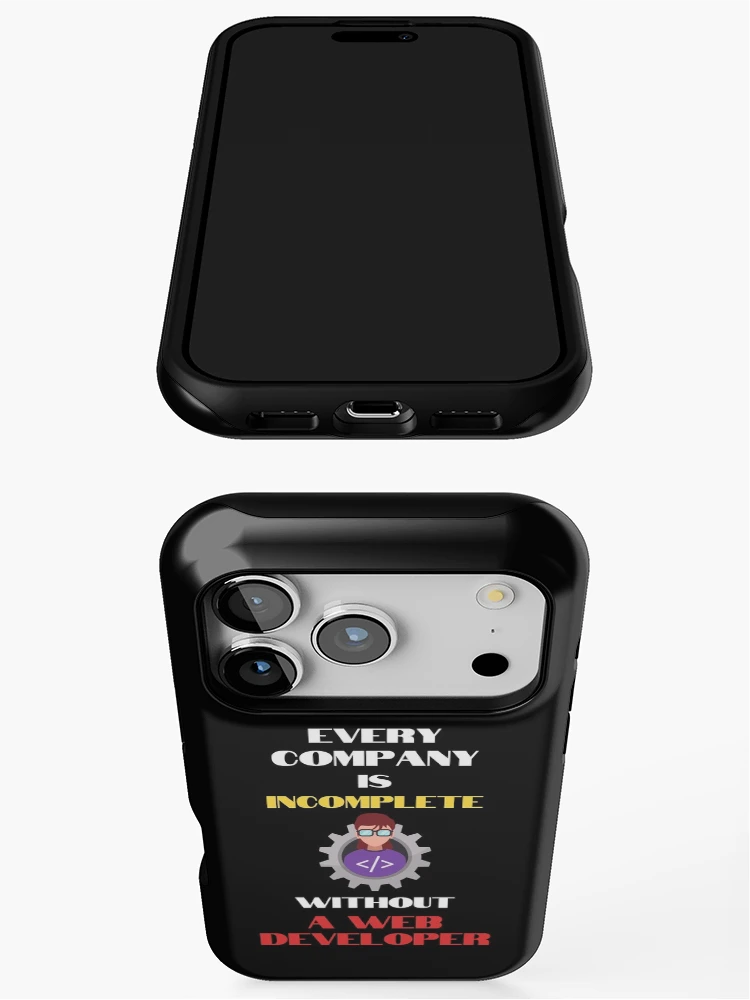 Thumbnail 3 of 4, iPhone Case, Web Developer Community designed and sold by theredsharp.