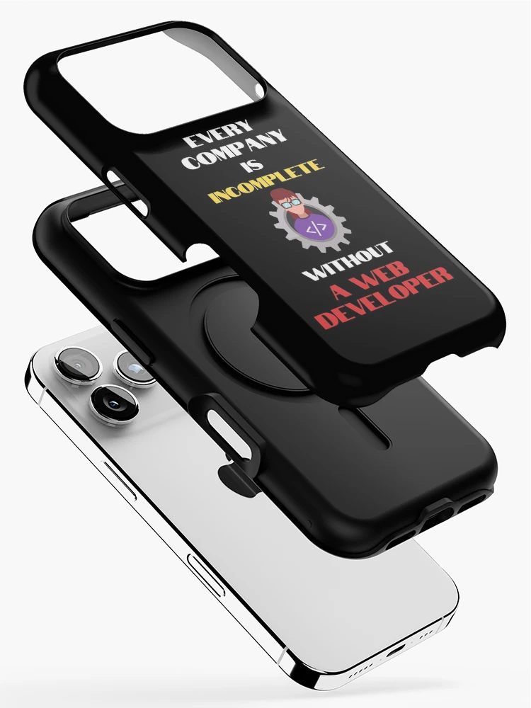 Thumbnail 2 of 4, iPhone Case, Web Developer Community designed and sold by theredsharp.