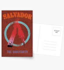 Salvador Vintage Borderlands Graphic Postcards