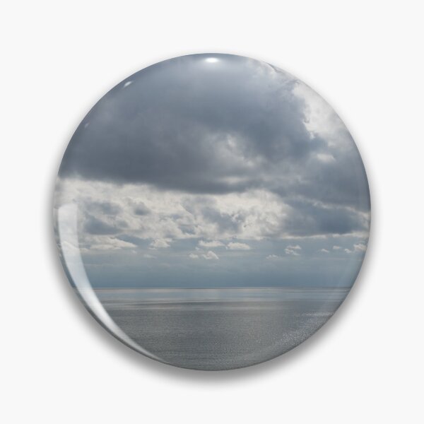 Item preview, Turbulent yet Calming - Waterscape in Baby Blues and Silvery Grays designed and sold by Georgia Mizuleva.