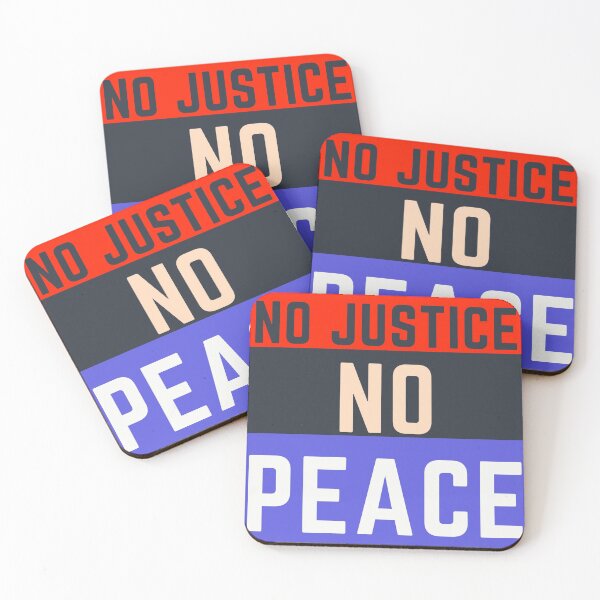 Item preview,  No justice no peace kyle rittenhouse not guilty trial Kenosha  designed and sold by Giovanni's  Brown Quotes.