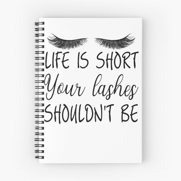 Item preview,  Life Is Short Your Lashes Shouldn't Be,funny Makeup t-shirts, AestheticT-Shirt,Birthday Gift Shirt, Gift Idea T-Shirt, Christmas Gift, designed and sold by Djikou.