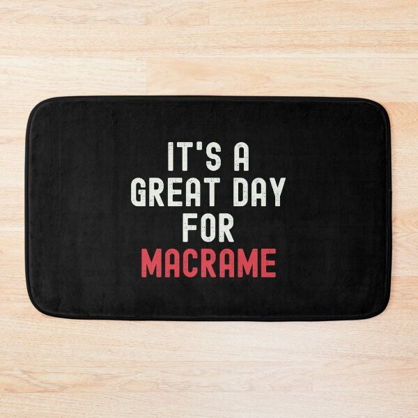 Item preview, It's a Great Day for Macrame designed and sold by kindxinn.