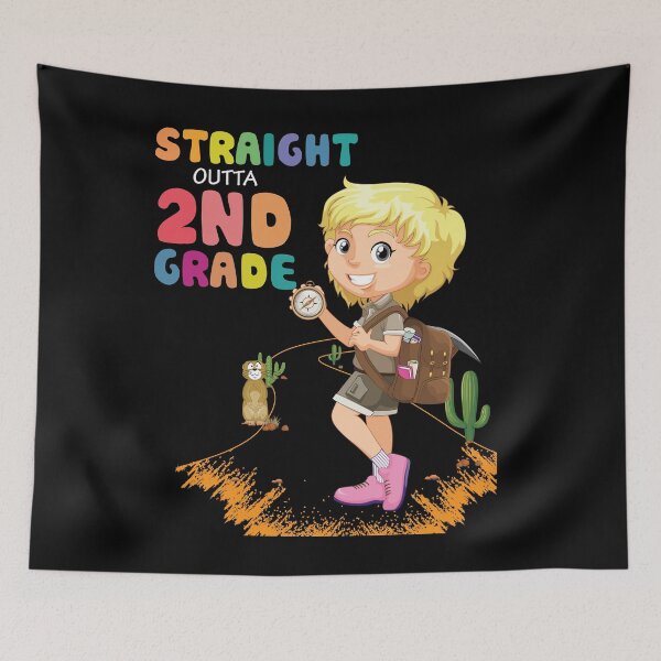 Item preview, Straight Outta 2nd Grade designed and sold by RhondaWinning.