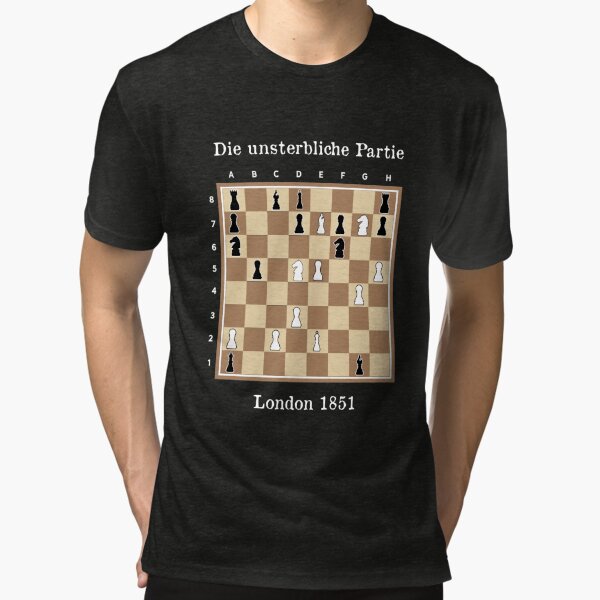 The immortal game Immortal Game Chess Chess Poster by smellypumpy