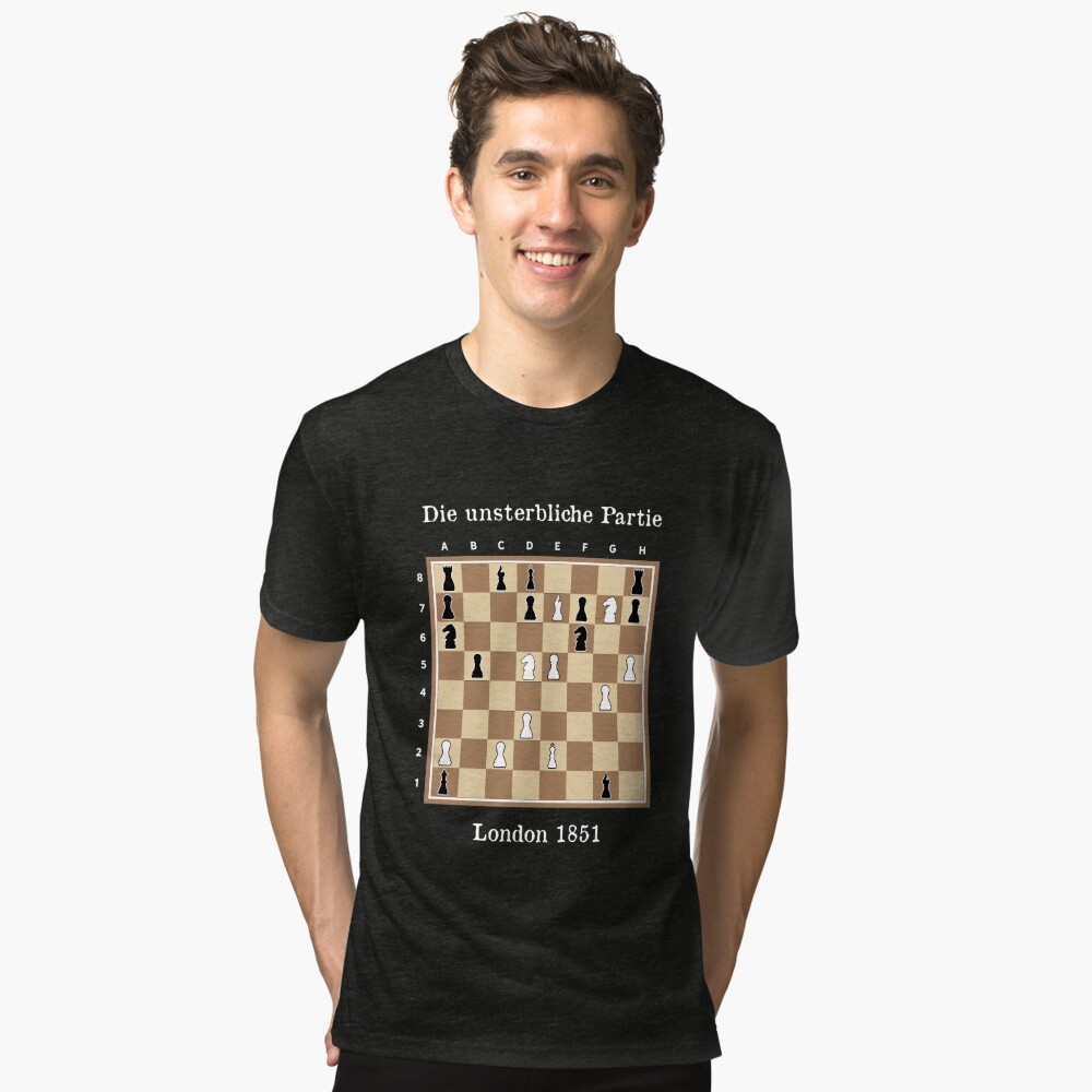 The immortal game Immortal Game Chess Chess Poster by smellypumpy