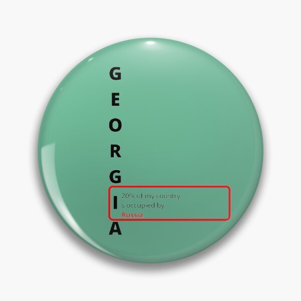 Item preview, 20% of my country is occupied by russia, russia is an occupier, no occupation designed and sold by mariko77.