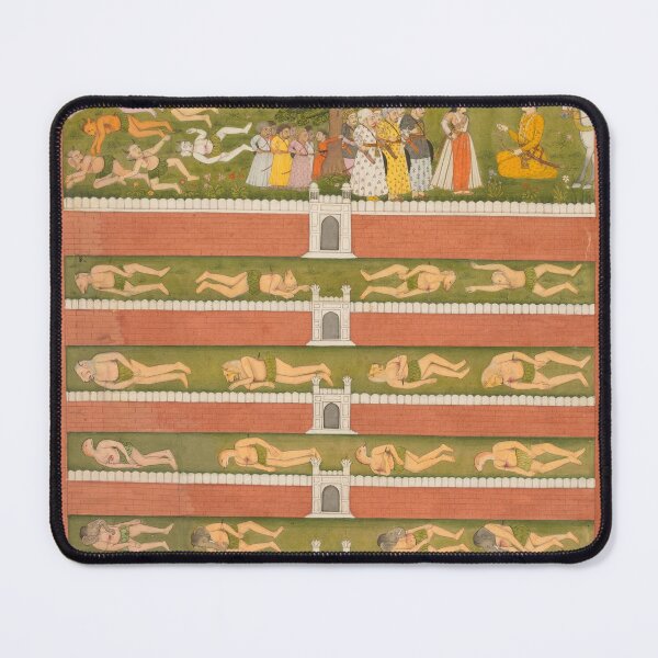 Item preview, A Princess and Demons Before a Nobleman designed and sold by HinduArtGallery.