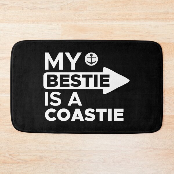 Item preview, My bestie is a coastie arrow to your right design designed and sold by Coasties.