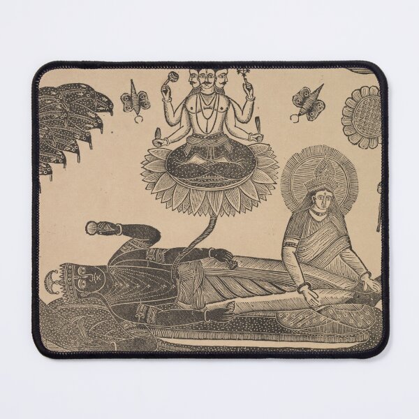 Item preview, Anantasayan (Vishnu Reclining on Serpent Ananta) designed and sold by HinduArtGallery.