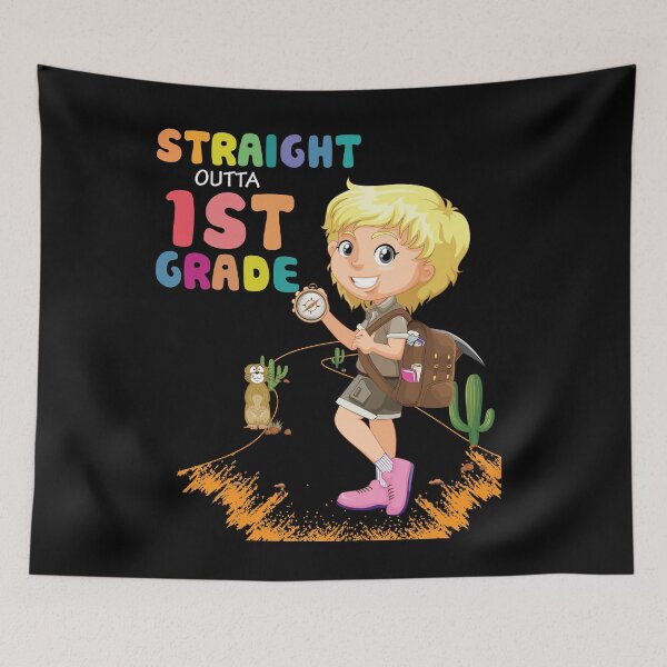 Item preview, Straight Outta 1st Grade designed and sold by RhondaWinning.